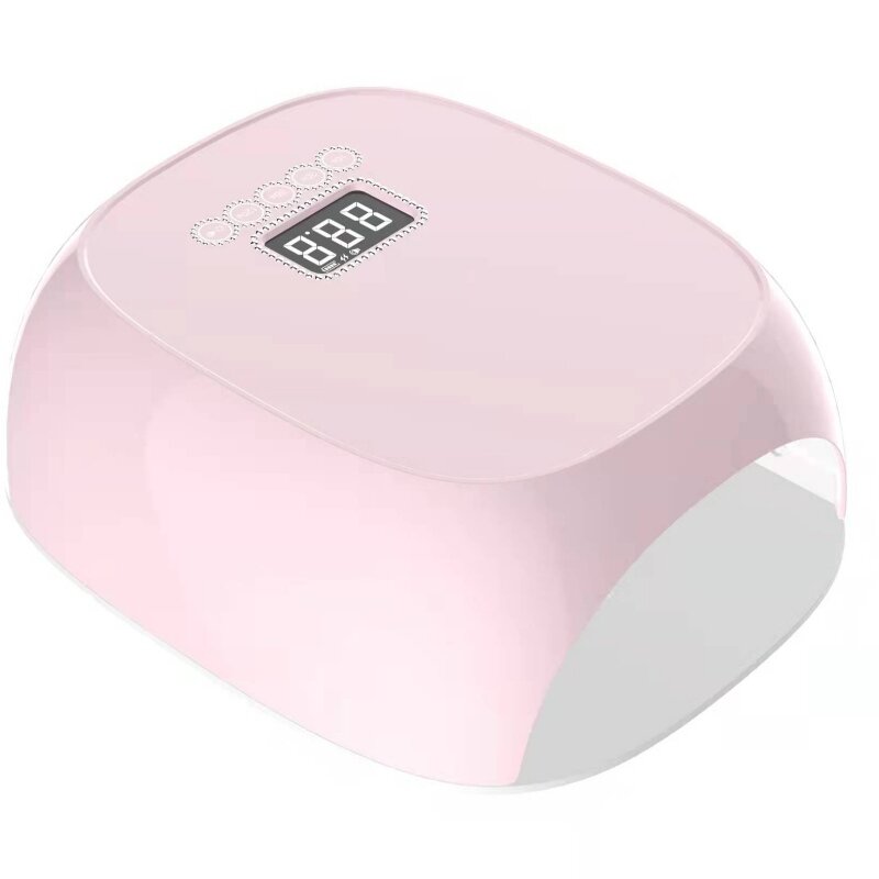 M&r 801pro lámpara de uñas LED inalámbrica inalámbrica, secadora de uñas inalámbricas, luz de uñas LED recargable de 72W, lámpara de uñas LED UV de gel portátil con 4 sensores de ajuste de temporizador y pantalla LCD verde